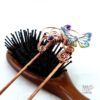 pic à chignon amethystes