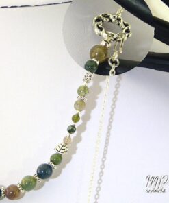 Collier double Lammas - agate indienne avec arbre de vie – Image 2