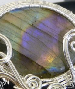 Collier Khaleesi - collier avec pendentif en labradorite – Image 6