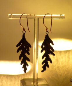 Boucles d'oreille Durlia - placage cuivre – Image 6