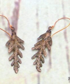 Boucles d'oreille Durlia - placage cuivre – Image 5