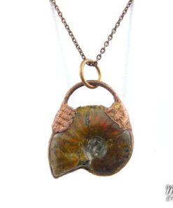 pendentif saldis ammonite