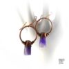 boucles d'oreille gala améthyste