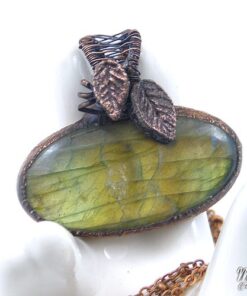 pendentif oksa labradorite