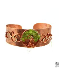 bracelet manchette xilia peridot