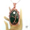 pendentif ashley arbre de vie sur malachite