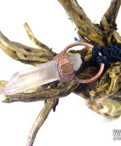 Pendentif Peadar - cristal de roche cuivré – Image 5