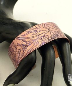 Bracelet manchette Vegard - cuivre gravé – Image 6