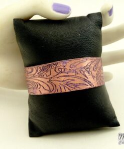 Bracelet manchette Vegard - cuivre gravé – Image 5
