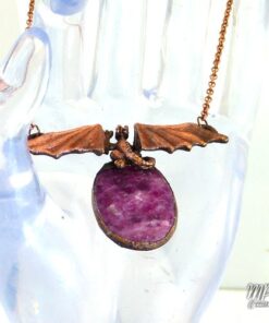Pendentif Shenron - dragon sur rubis zoisite – Image 6