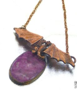 pendentif shenron dragon avec rubis zoisite