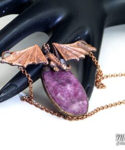 Pendentif Shenron - dragon sur rubis zoisite – Image 4