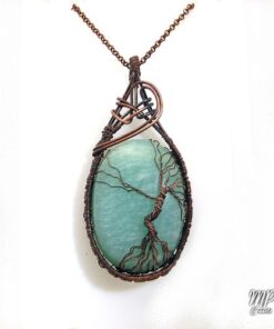 Pendentif arbre de vie Liana - amazonite – Image 7