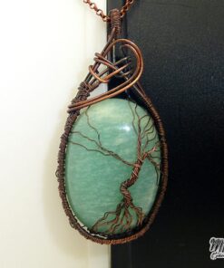 Pendentif arbre de vie Liana - amazonite – Image 6