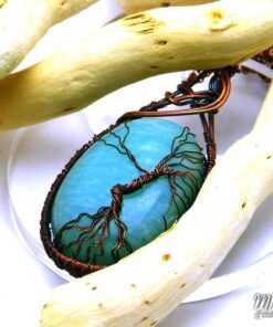 Pendentif arbre de vie Liana - amazonite – Image 5