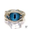 bracelet manchette oeil bleu alduin