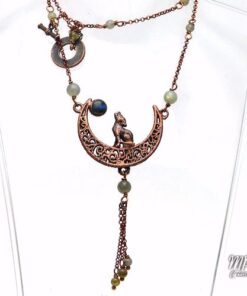 collier urlalup loup et labradorite