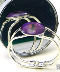 Réservé : Bracelet oeil de dragon violet Wawel – Image 2