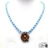 collier sawsan avec jade bleu