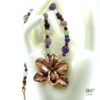 collier oratrix cuovre et fluorite