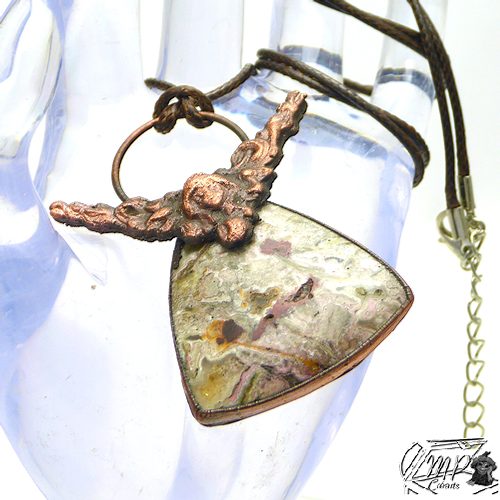 Pendentif Constanzia - crazy lace agate – Image 5