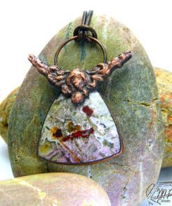 Pendentif Constanzia - crazy lace agate – Image 4