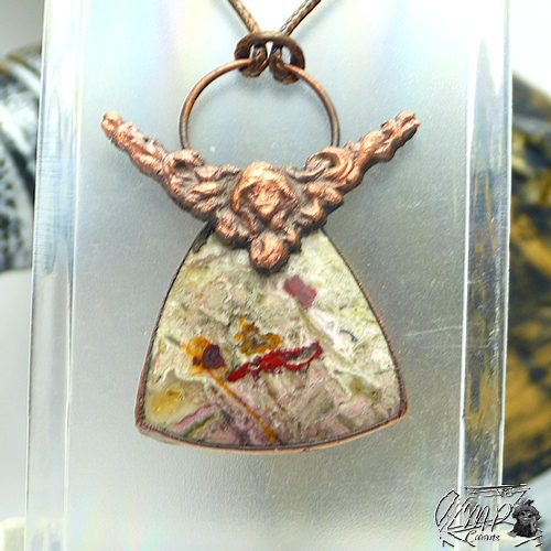 Pendentif Constanzia - crazy lace agate – Image 3