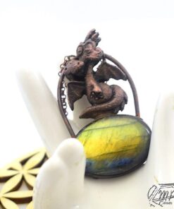 Pendentif Polunga - dragounet sur labradorite – Image 2