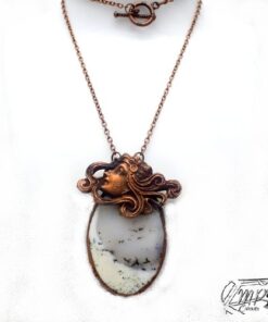 Pendentif Thétis - cuivre et merlinite – Image 8