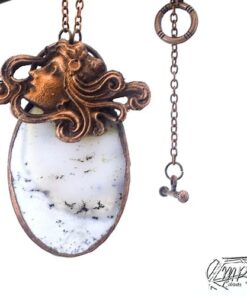 Pendentif Thétis ciovre et merlinite