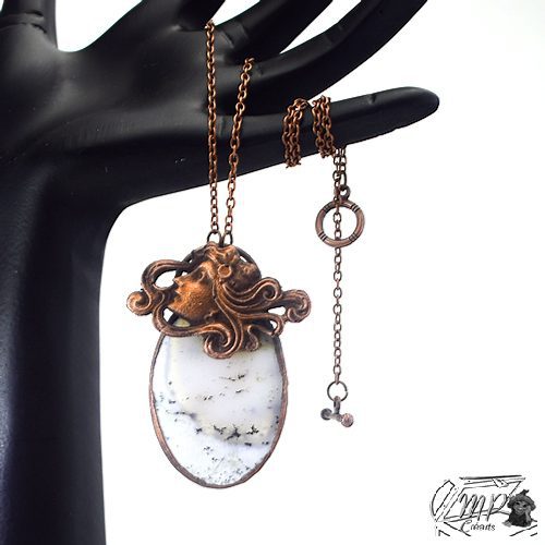 Pendentif Thétis - cuivre et merlinite – Image 7