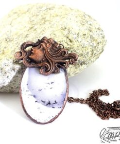 Pendentif Thétis - cuivre et merlinite – Image 5