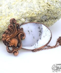 Pendentif Thétis - cuivre et merlinite – Image 4