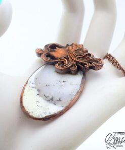 Pendentif Thétis - cuivre et merlinite – Image 3