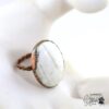 bague howlite taille 60