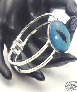 Réservé : Bracelet oeil de dragon bleu Wawel – Image 5