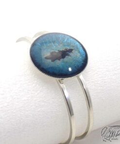 Réservé : Bracelet oeil de dragon bleu Wawel – Image 3