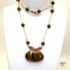collier rajah oeil de tigre