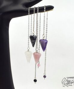 Alternative view of Petit Pendule pour radiesthésie en labradorite