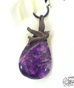 Penentif Elaïa crazy lace agate