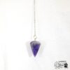 petit pendule en améthyste
