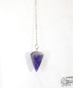 petit pendule en améthyste