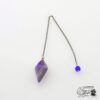 Pendule hexagonale en amethyste