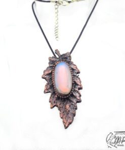 Pendentif Duilleag - cuivre et opalite – Image 7