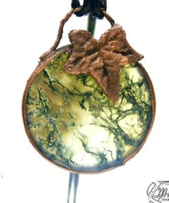 pendentif agate mousse haley