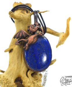 Pendentif Thorn - dragounet sur lapis lapzuli – Image 4