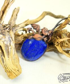 Pendentif Thorn - dragounet sur lapis lapzuli – Image 2