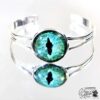 bracelet manchette Bullar - oeil de dragon