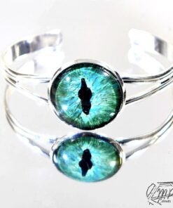 bracelet manchette Bullar - oeil de dragon