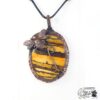pendentif maya en jaspe zèbre